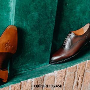Giày da nam đóng thủ công việt nam Oxford O2450 002