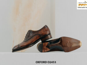 Giày da nam thủ công chính hãng Oxford O2453 004