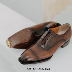 Giày da nam thủ công chính hãng Oxford O2453 003
