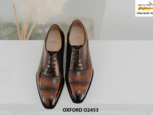 Giày da nam thủ công chính hãng Oxford O2453 001