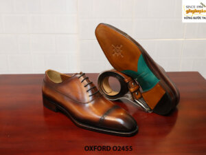 Giày tây nam buộc dây đẹp sang trọng Oxford O2455 004