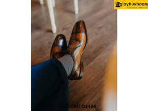 Giày tây nam chính hãng hàng hiệu cao cấp Oxford O2484 004