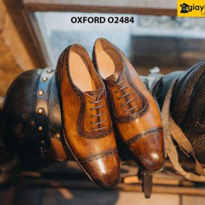 Giày tây nam chính hãng hàng hiệu cao cấp Oxford O2484 001