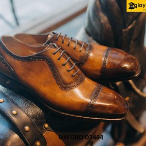 Giày tây nam chính hãng hàng hiệu cao cấp Oxford O2484 003