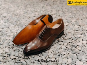 Giày da nam công sở hàng hiệu tại tphcm Oxford O2485 003