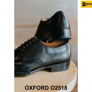 Giày da nam rút tay Norwegan Oxford O2518 002