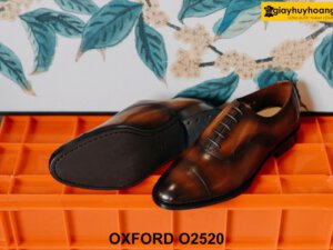 Giày tây nam đóng thủ công cao cấp Oxford O2520 002