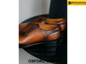 Giày tây nam da bê con thảo mộc tự nhiên Oxford O2521 003