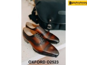 Giày da nam chính hãng hàng hiệu Oxford O2523 001