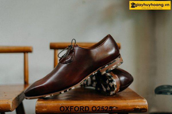 Giày da nam thiết kế phong cách cá tính Oxford O2525 003