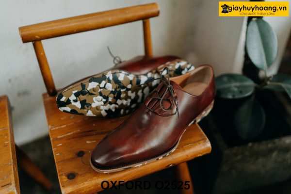 Giày da nam thiết kế phong cách cá tính Oxford O2525 002