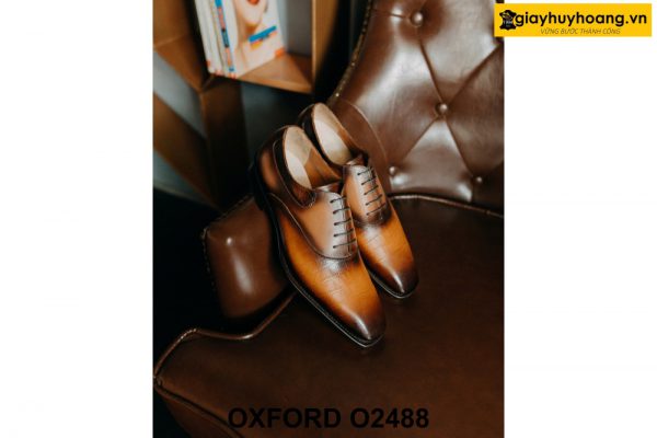 Giày da nam thời trang cá tính Oxford O2488 005