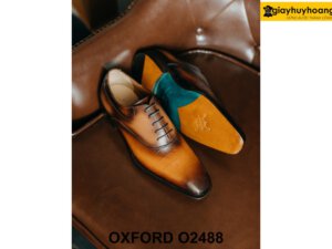 Giày da nam thời trang cá tính Oxford O2488 004