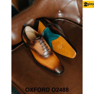 Giày da nam thời trang cá tính Oxford O2488 004
