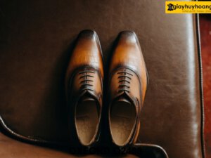 Giày da nam thời trang cá tính Oxford O2488 003