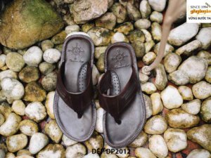 Dép xỏ ngón nam đóng thủ công DP2012 001