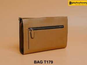 Túi ví da bò cầm tay phong cách công sở T179 005