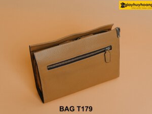 Túi ví da bò cầm tay phong cách công sở T179 004