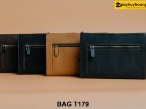 Túi ví da bò cầm tay phong cách công sở T179 001