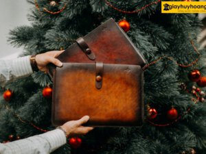 Túi kẹp hồ sơ cao cấp da bò thảo mộc T199 001