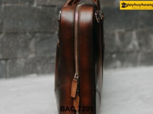 Túi xách nam doanh nhân da bò cao cấp T121 005