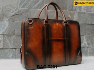 Túi xách nam doanh nhân da bò cao cấp T121 002