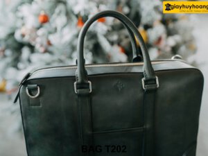 Túi xách nam công sở sang trọng màu đen T202 002
