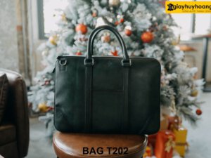 Túi xách nam công sở sang trọng màu đen T202 001