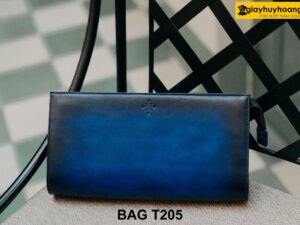 Túi ví Clutch da nam nhuộm màu Patina T205 001