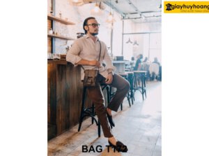 Túi đeo chéo da bò thời trang nam T172 003