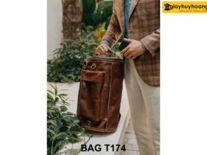 Túi xách da bò nhập khẩu may thủ công T174 003