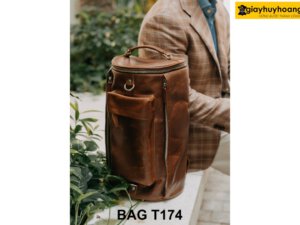 Túi xách da bò nhập khẩu may thủ công T174 001