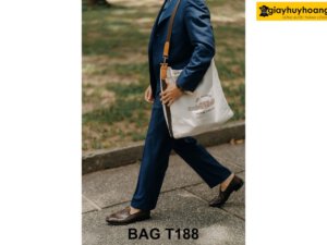 Túi xách vải canvas nam thời trang T188 004