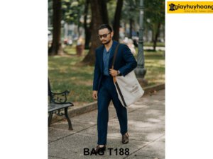 Túi xách vải canvas nam thời trang T188 003