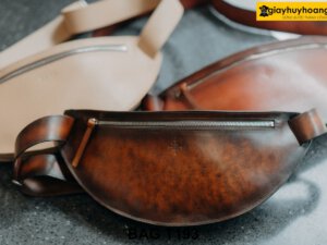 Túi bao tử đeo chéo da bò thời trang nam T193 004