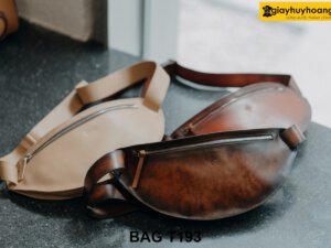 Túi bao tử đeo chéo da bò thời trang nam T193 003