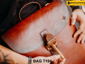 Balo da bò nam thuộc da thảo mộc cao cấp T194 005