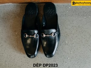 Giày lười da nam thủ công không gót DP2023 0001