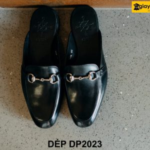 Giày lười da nam thủ công không gót DP2023 0001