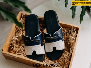 Dép da nam đẹp thời trang chất lương DP2025 001