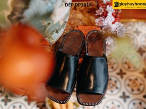 Dép da nam đế khâu bền bỉ DP2016 003