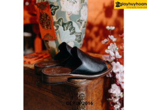 Dép da nam đế khâu bền bỉ DP2016 002