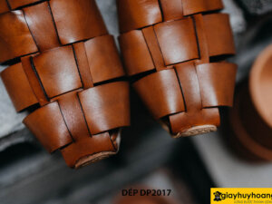 Dép da nam quai hậu thời trang công sở DP2017 005