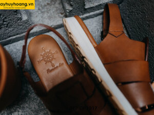 Dép da nam quai hậu thời trang công sở DP2017 003