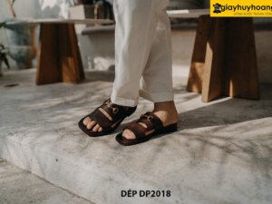 Dép Sandal da nam cao cấp