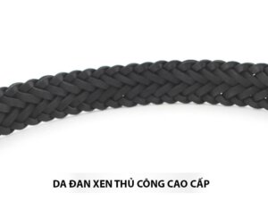 Dây nịt thắt lưng nam 2.8cm da đan xen mẫu 27 004