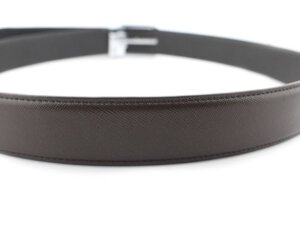 Dây nịt thắt lưng nam vân sọc dọc mẫu 36 003