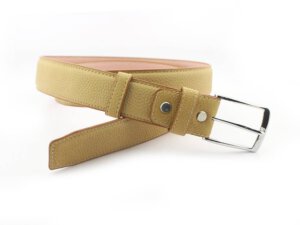 Dây nịt thắt lưng nam vân hạt vàng mẫu IDK45 001