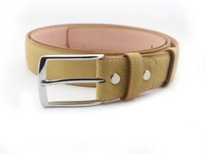 Dây nịt thắt lưng nam vân hạt vàng mẫu IDK45 003