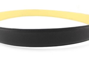 Dây nịt thắt lưng nam vân saffiano khóa trượt mẫu 5 004